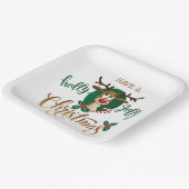 Heb een Holly Jolly Kerstmis Papieren Bordje (Gebogen)