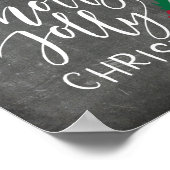 Heb een Holly Jolly Kerstmis Poster (Hoek)