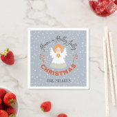 Heb een Holly Jolly Kerstmis Servet (Insitu)