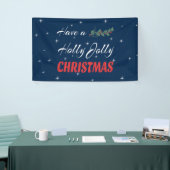 Heb een Holly Jolly Kerstmis Spandoek (Beurs)