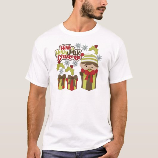 Heb een Holly Jolly Kerstmis T-shirt (Voorkant)