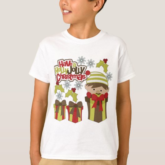 Heb een Holly Jolly Kerstmis T-shirt (Voorkant)