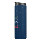 Heb een Holly Jolly Kerstmis Thermosbeker (Geroteerd rechts)