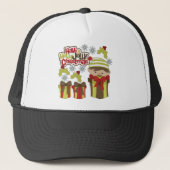 Heb een Holly Jolly Kerstmis Trucker Pet (Voorkant)