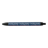 Heb een Holly Jolly Kerstmis Zwarte Inkt Pen (Voorkant)