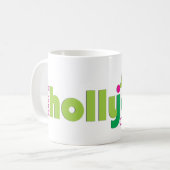 Heb een Holly Jolly Mok met kerstkoffie (Voorkant links)