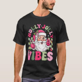 Heb een Holly Xmas Jolly Christmas Coquette Vibes T-shirt (Voorkant)