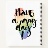 Heb een homedag notitieboek (Achterkant)