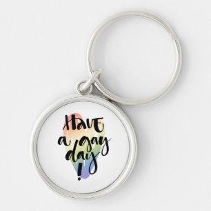 Heb een homedag sleutelhanger