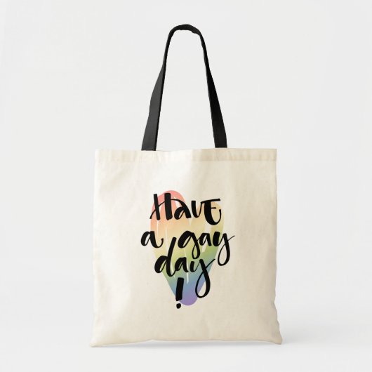 Heb een homedag tote bag (Voorkant)