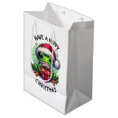 Heb een hoppy kerst | Kikkerbilletjes Medium Cadeauzakje (Voorkant Gekanteld)