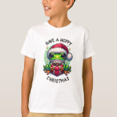 Heb een hoppy kerst | Kikkerbilletjes T-shirt (Voorkant)