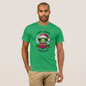 Heb een hoppy kerst | Kikkerbilletjes T-shirt (Voorkant volledig)