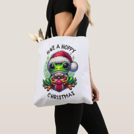 Heb een hoppy kerst | Kikkerbilletjes Tote Bag