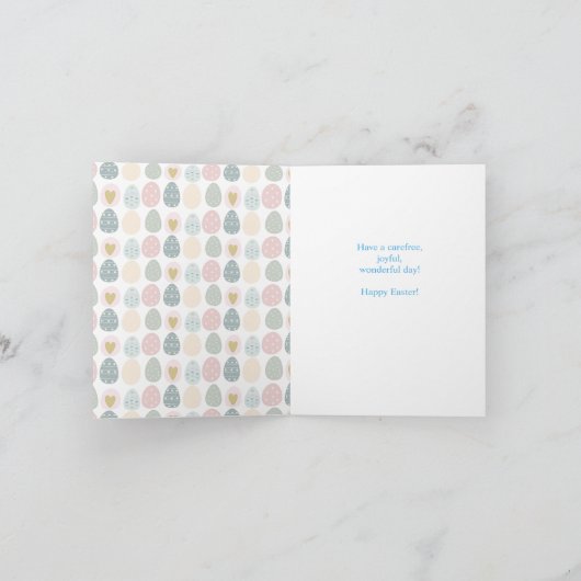 Heb een Hoppy Pasen kleurrijk Kaart (Binnen)