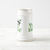 Heb een Ierse dag Stein Bierpul (Center)