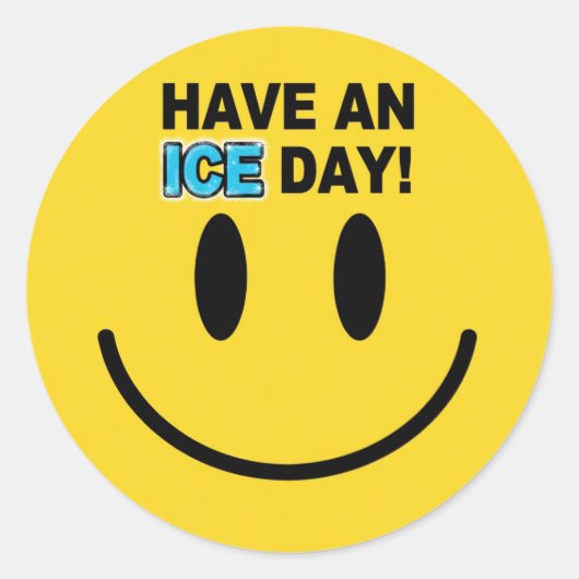 HEB EEN IJSDAG! STICKERS  (Voorkant)