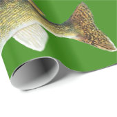 "Heb een Jolly Walleye Kerstmis" Cadeaupapier (Rol Hoek)