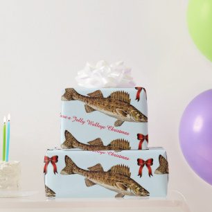 "Heb een Jolly Walleye Kerstmis" Cadeaupapier