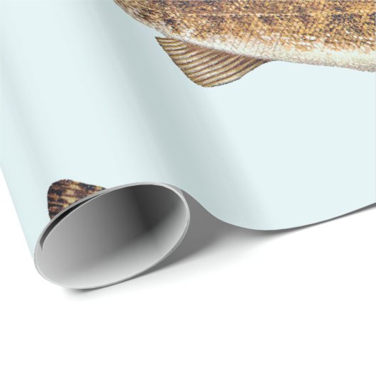 "Heb een Jolly Walleye Kerstmis" Cadeaupapier (Rol Hoek)