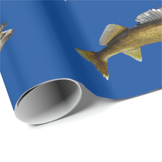 "Heb een Jolly Walleye Kerstmis" Cadeaupapier (Rol Hoek)