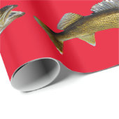 "Heb een Jolly Walleye kerstpapier" Cadeaupapier (Rol Hoek)