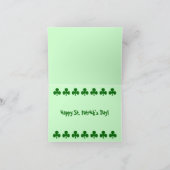 Heb een Kaart Gelukkige St. Patrick van de Dag (Binnen)