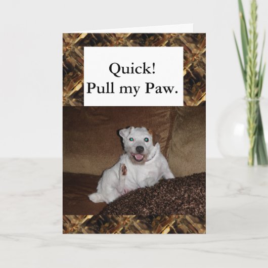 Heb een Kaart van de Verjaardag van de Ontploffing (Voorkant)