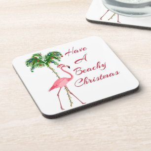 Heb een kerstcadeautje met een beachy bier onderzetter