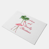 Heb een kerstcadeautje met een beachy deurmat (Schuin)