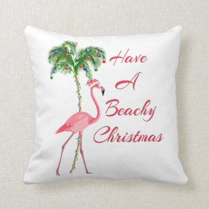 Heb een kerstcadeautje met een beachy kussen