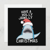 Heb een kerstfilm met een holle kaak Sarcastische Feestdagenkaart (Voorkant / Achterkant)