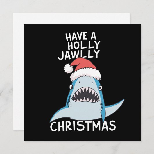 Heb een kerstfilm met een holle kaak Sarcastische  Feestdagenkaart (Voorkant / Achterkant)