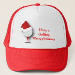 Heb een 🏌️ ‍ ♂️ Kerstmis Trucker Pet<br><div class="desc">Pet met kerstgolf. ⭐ 99% van mijn design in mijn winkel wordt in lagen gedaan. Dit maakt het voor u gemakkelijk resize en beweegt de grafiek en de tekst rond zodat het elk product perfect zal passen. 📌 BELANGRIJK (Zorg ervoor dat u uw bestelling "EXACT" ontwerpt voordat u uw bestelling...</div>