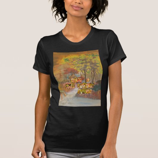 Heb een koele herfstseizoen  Art Print T-shirt (Voorkant)