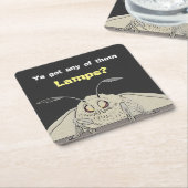 Heb een Lamp Moth Meme Kartonnen Onderzetters (Schuin)
