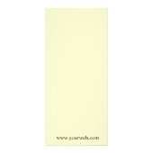 Heb een Laugh Funny Cartoon Dentist Mustache Floss Reclamekaart (Achterkant)