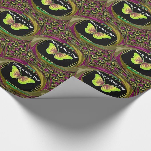 Heb een leuke dag in Hakuna Matata Text.png Cadeaupapier (Hoek)