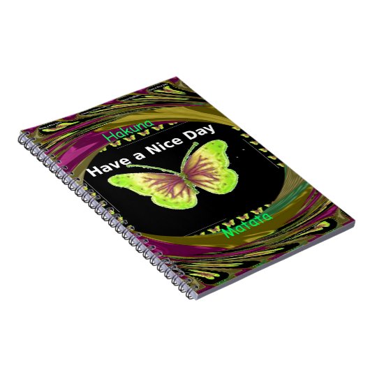 Heb een leuke dag in Hakuna Matata Text.png Notitieboek (Rechterzijde)