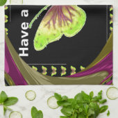 Heb een leuke dag in Hakuna Matata Text.png Theedoek (Gevouwen)