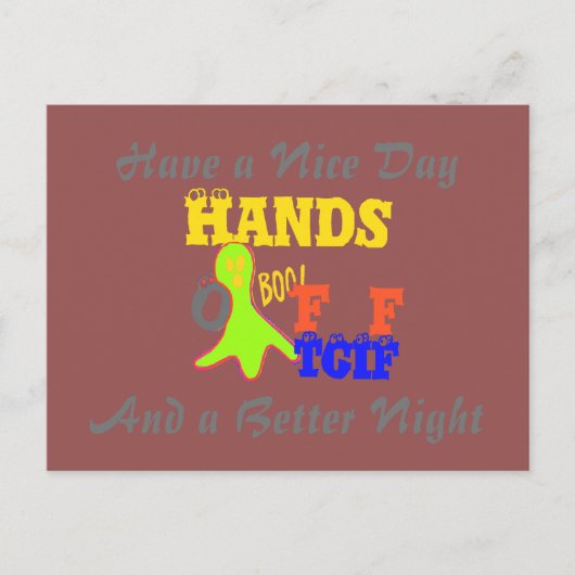 Heb een leuke dag met TGIF-Bedankt God haar vrijda Briefkaart (Voorkant)