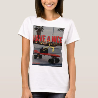 Heb een leuke dag t shirt design