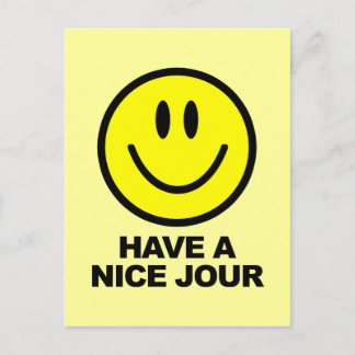 Heb een leuke rondloop briefkaart