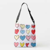 Heb een Lotta hart Crossbody Tas (Achterkant)