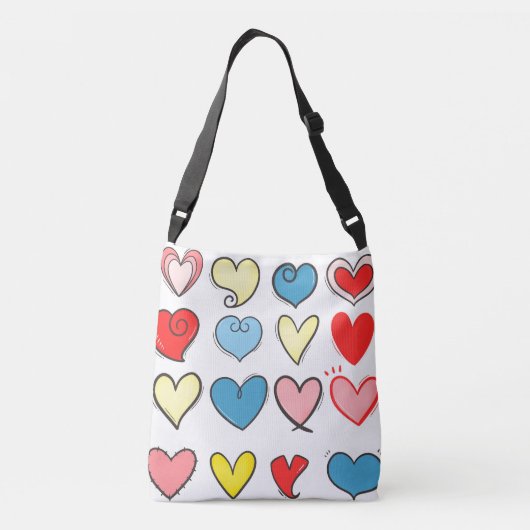 Heb een Lotta hart Crossbody Tas (Achterkant)