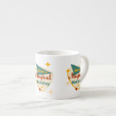 Heb een Magical Holiday teken Espresso Kop (Voorkant rechts)