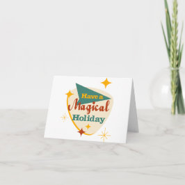 Heb een Magical Holiday teken Kaart