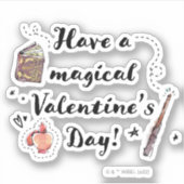 Heb een Magische Valentijnsdag Sticker (Voorkant)
