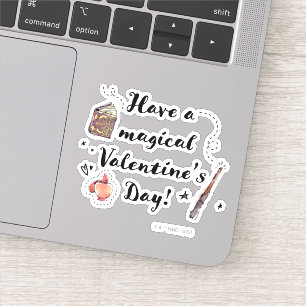 Heb een Magische Valentijnsdag Sticker