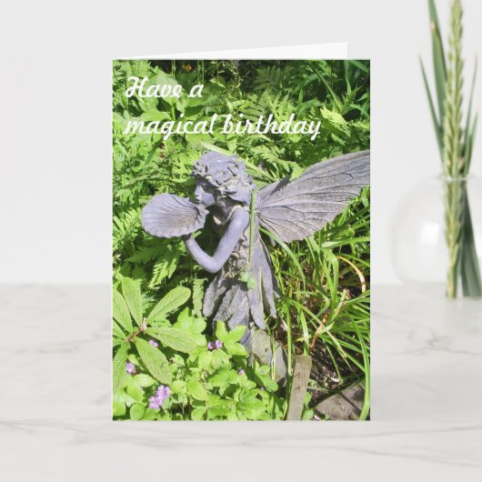 Heb een magische verjaardag kaart (Voorkant)